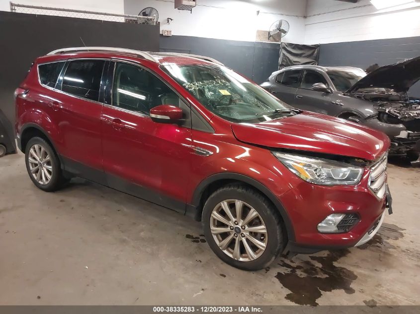 2017 FORD ESCAPE TITANIUM - 1FMCU9J95HUD22555