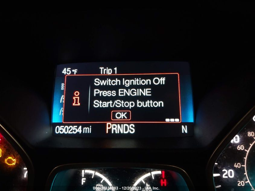 2017 FORD ESCAPE TITANIUM - 1FMCU9J95HUD22555