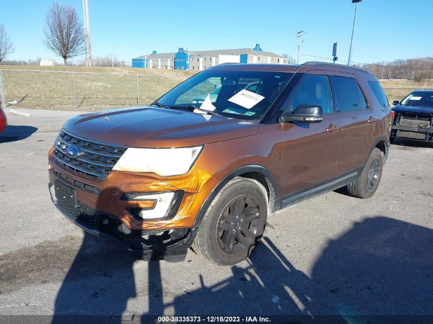 2017 FORD EXPLORER XLT - 1FM5K7D84HGB78274