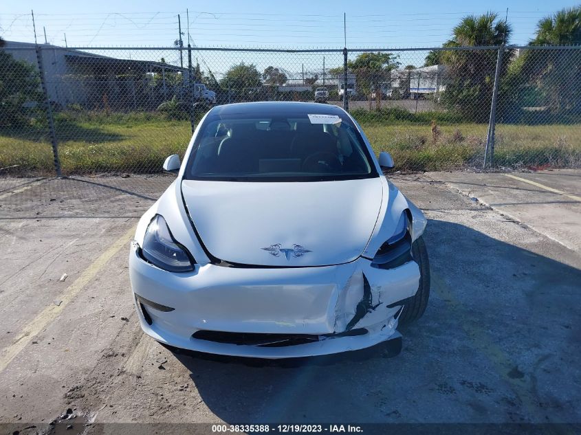 2023 TESLA MODEL 3 REAR-WHEEL DRIVE - 5YJ3E1EAXPF461708