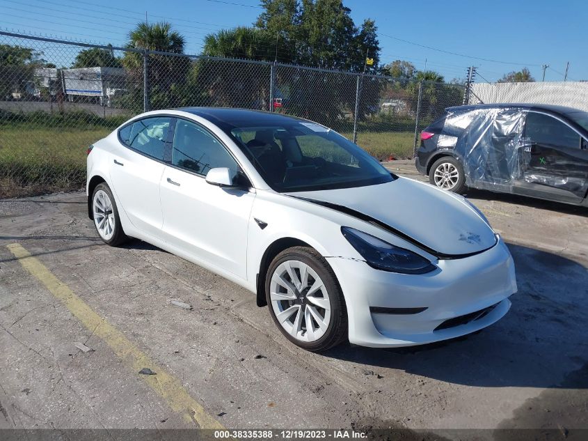 2023 TESLA MODEL 3 REAR-WHEEL DRIVE - 5YJ3E1EAXPF461708