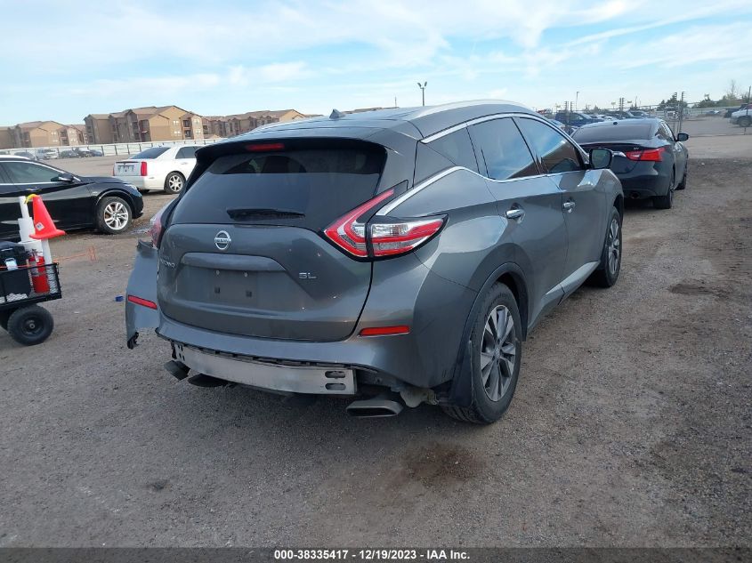2015 NISSAN MURANO S/SL/SV/PLATINUM - 5N1AZ2MG3FN204263