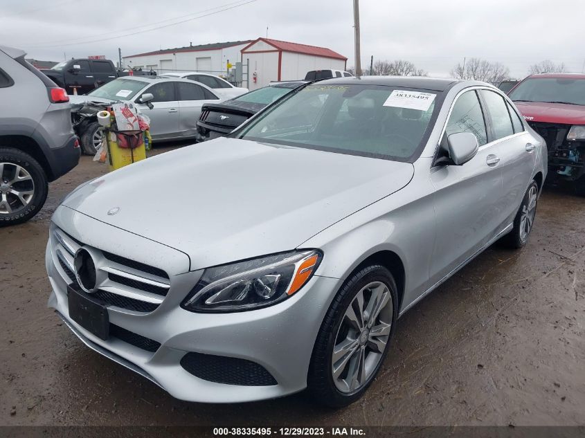 2015 MERCEDES-BENZ C 300 4MATIC/LUXURY 4MATIC/SPORT 4MATIC - 55SWF4KB2FU070459