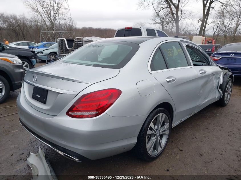 2015 MERCEDES-BENZ C 300 4MATIC/LUXURY 4MATIC/SPORT 4MATIC - 55SWF4KB2FU070459