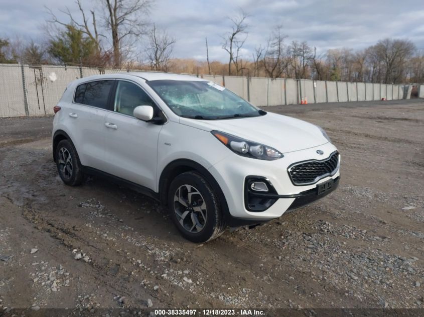 Lot #2541527988 2020 KIA SPORTAGE LX salvage car