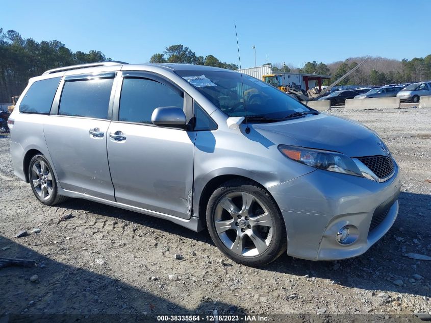 2014 TOYOTA SIENNA SPORT - 5TDXK3DC0ES455482
