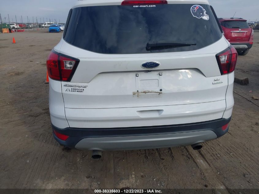 2019 FORD ESCAPE SE - 1FMCU0GD3KUA42535