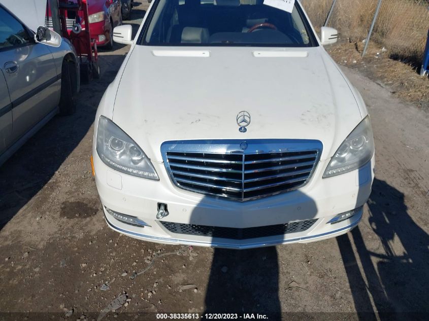2013 MERCEDES-BENZ S 550 4MATIC - WDDNG9EB5DA536741