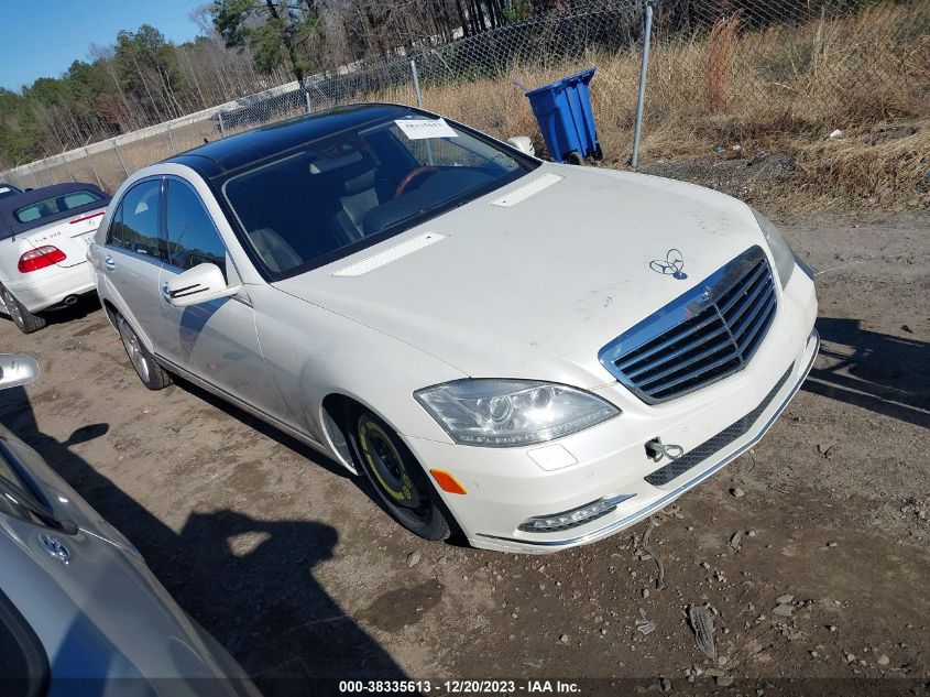2013 MERCEDES-BENZ S 550 4MATIC - WDDNG9EB5DA536741