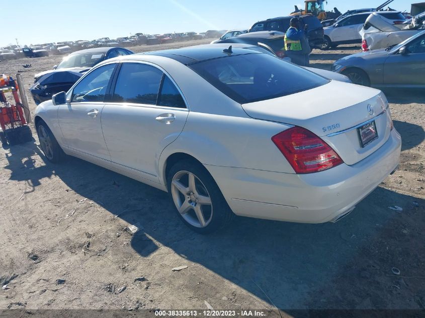 2013 MERCEDES-BENZ S 550 4MATIC - WDDNG9EB5DA536741