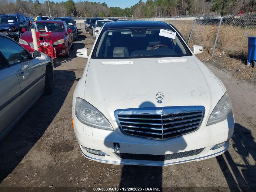 2013 MERCEDES-BENZ S 550 4MATIC - WDDNG9EB5DA536741