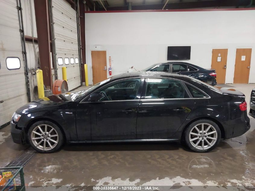 2014 AUDI A4 2.0T PREMIUM - WAUFFAFL3EN021030