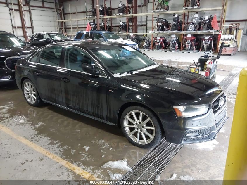 2014 AUDI A4 2.0T PREMIUM - WAUFFAFL3EN021030