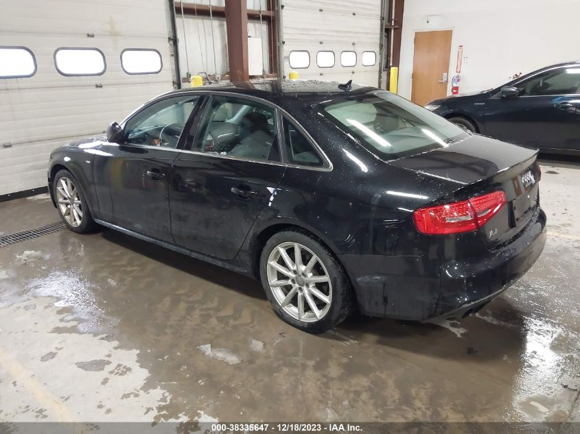 2014 AUDI A4 2.0T PREMIUM - WAUFFAFL3EN021030