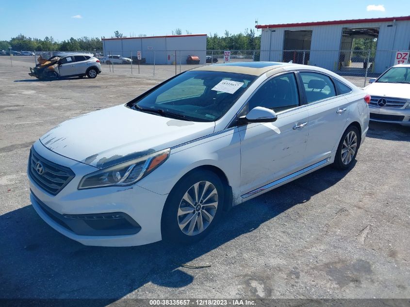 2016 HYUNDAI SONATA SPORT - 5NPE34AF6GH396942