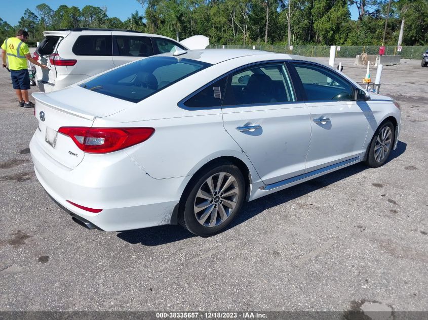 2016 HYUNDAI SONATA SPORT - 5NPE34AF6GH396942