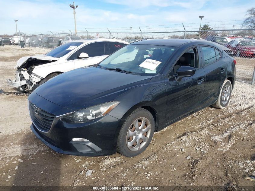 2015 MAZDA MAZDA3 I SPORT - JM1BM1U74F1224403