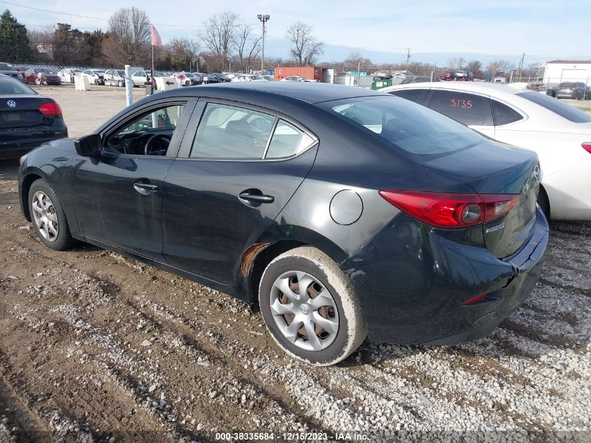 2015 MAZDA MAZDA3 I SPORT - JM1BM1U74F1224403