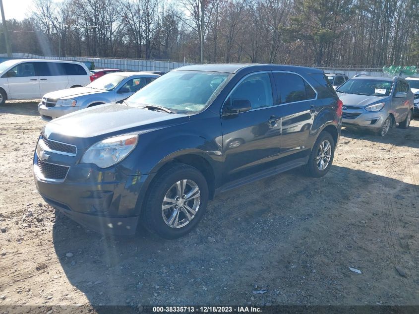 2013 CHEVROLET EQUINOX LS - 2GNALBEK6D6350139