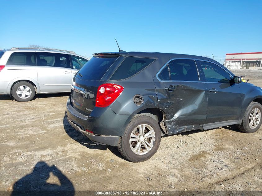 2013 CHEVROLET EQUINOX LS - 2GNALBEK6D6350139