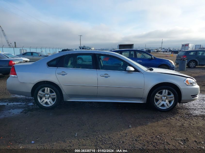 2013 CHEVROLET IMPALA LT - 2G1WG5E38D1100310