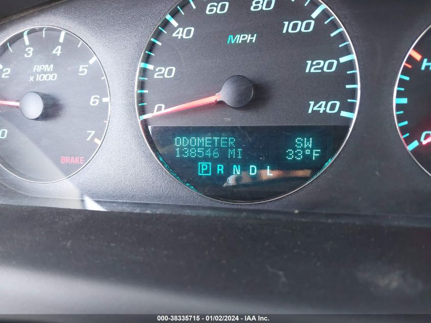2013 CHEVROLET IMPALA LT - 2G1WG5E38D1100310