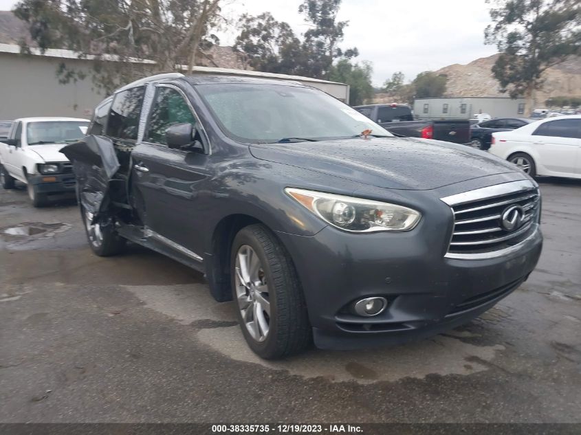 2013 INFINITI JX35 - 5N1AL0MM1DC338791