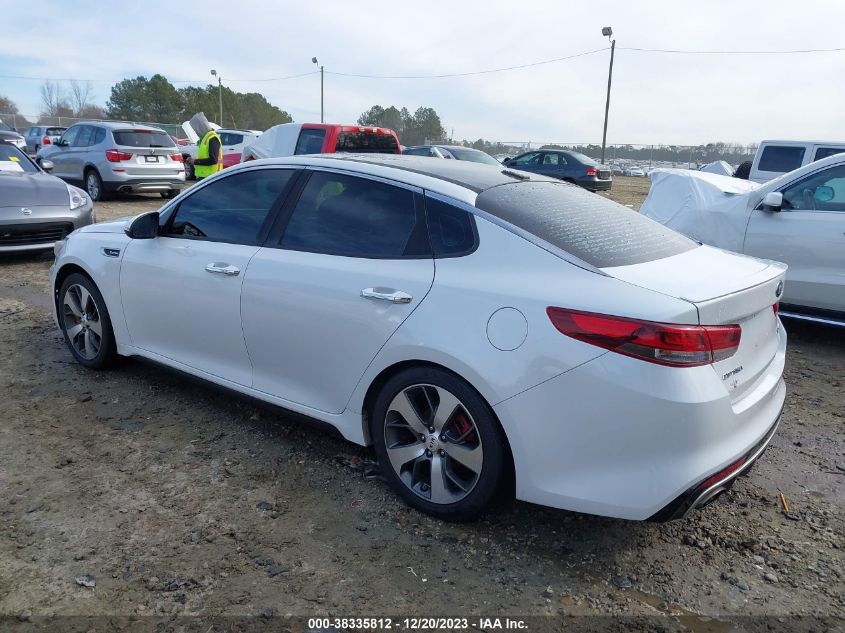 2016 KIA OPTIMA SX TURBO - 5XXGW4L25GG020416