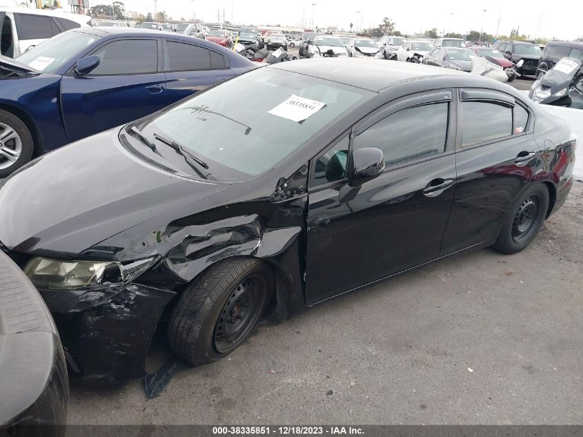 2013 HONDA CIVIC LX - 19XFB2F55DE239799