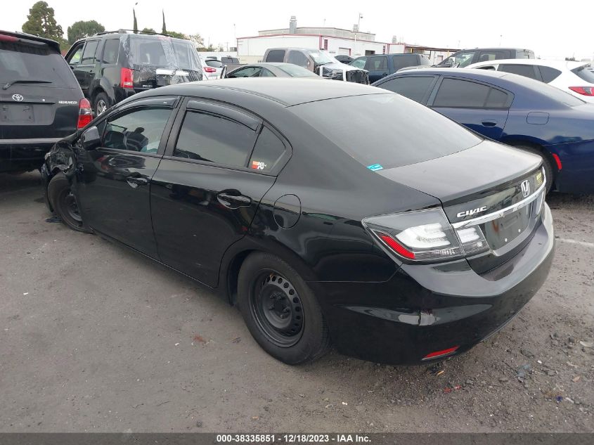 2013 HONDA CIVIC LX - 19XFB2F55DE239799