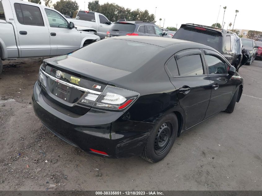 2013 HONDA CIVIC LX - 19XFB2F55DE239799