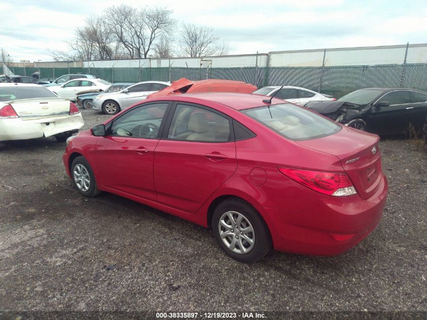 2014 HYUNDAI ACCENT GLS/GS - KMHCT4AE2EU777443