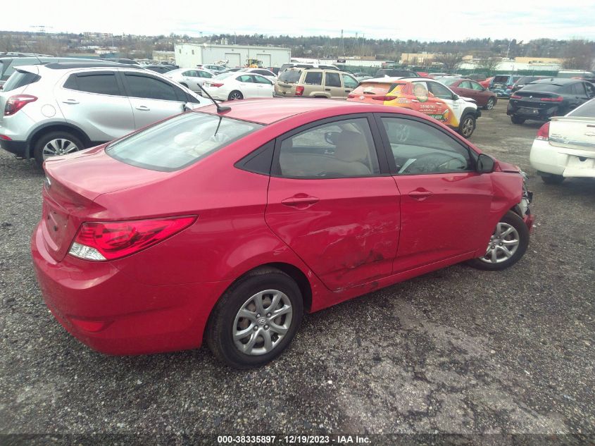 2014 HYUNDAI ACCENT GLS/GS - KMHCT4AE2EU777443