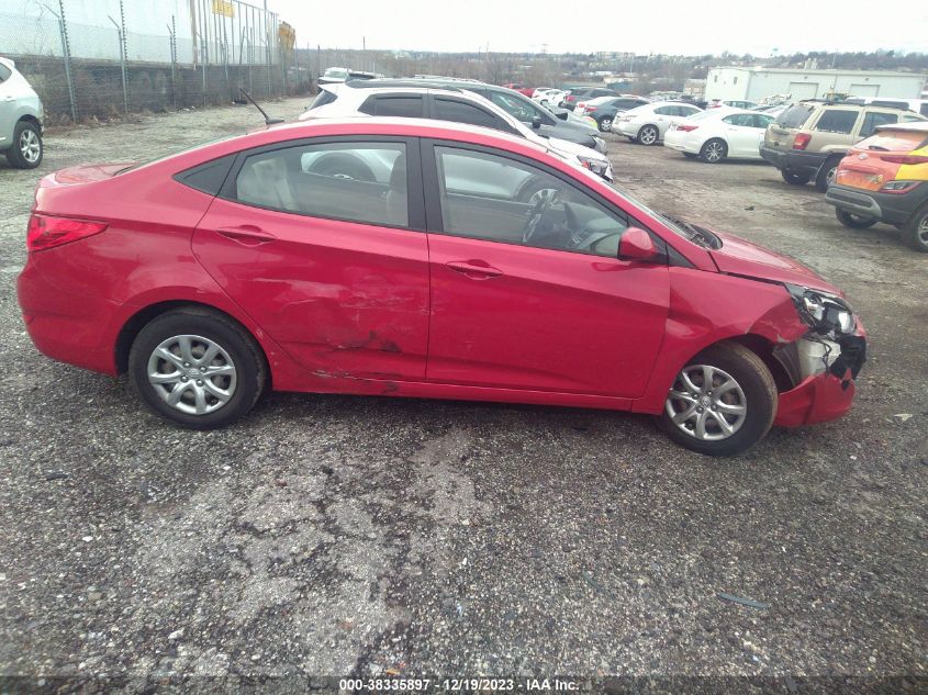 2014 HYUNDAI ACCENT GLS/GS - KMHCT4AE2EU777443