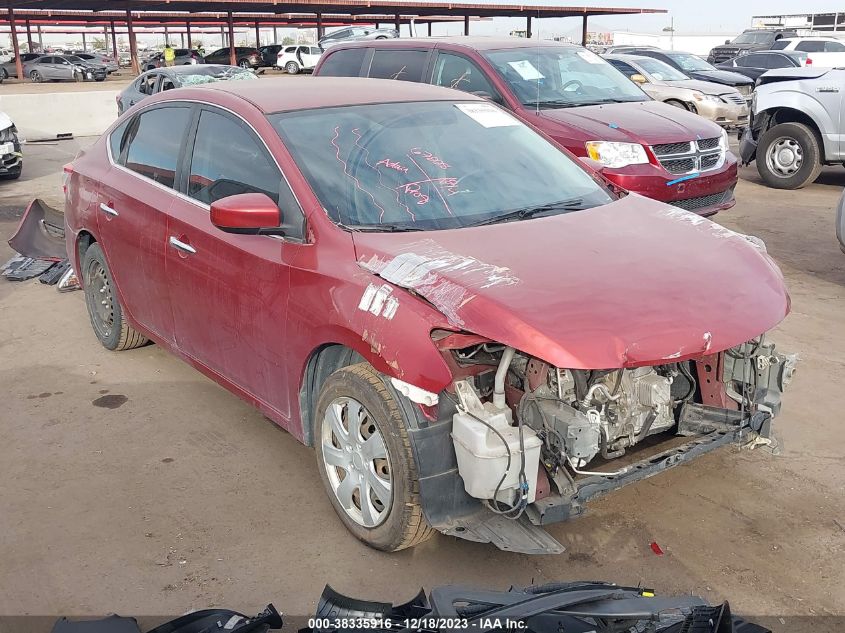 2015 NISSAN SENTRA S/SV/SR/SL - 3N1AB7AP0FY275520