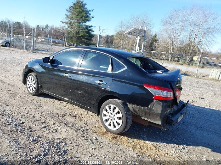 2015 NISSAN SENTRA S/SV/SR/SL - 3N1AB7AP3FY331210