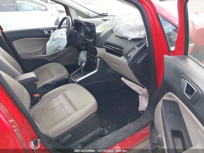 2019 FORD ECOSPORT TITANIUM - MAJ6S3KL8KC309526
