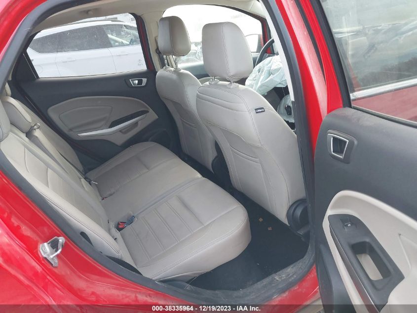 2019 FORD ECOSPORT TITANIUM - MAJ6S3KL8KC309526