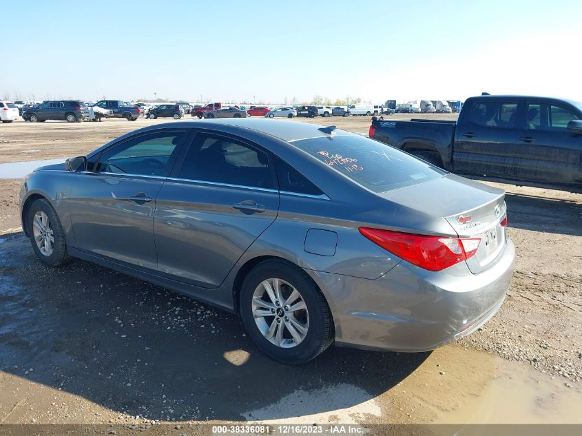 2013 HYUNDAI SONATA GLS - 5NPEB4AC7DH764629