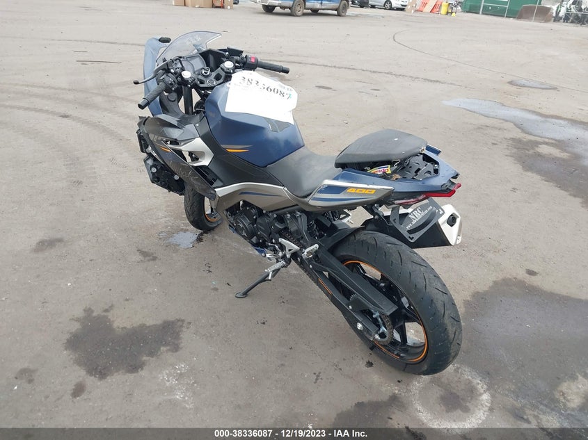 VIN JKAEXKH11PDAP7731 2023 KAWASAKI EX400