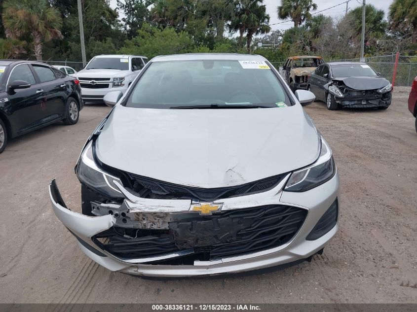 2019 CHEVROLET CRUZE LT - 1G1BE5SM1K7129519