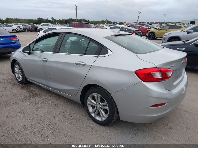 2019 CHEVROLET CRUZE LT - 1G1BE5SM1K7129519
