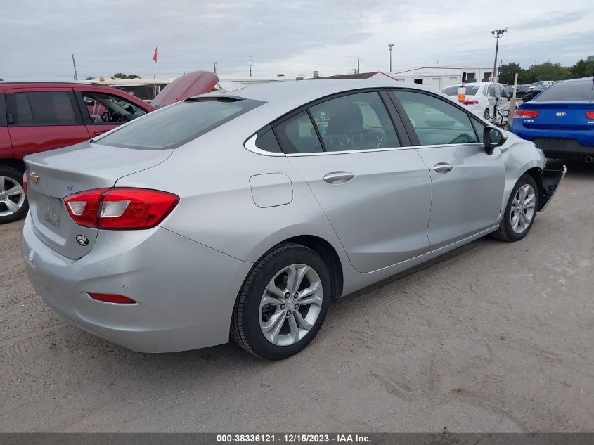 2019 CHEVROLET CRUZE LT - 1G1BE5SM1K7129519