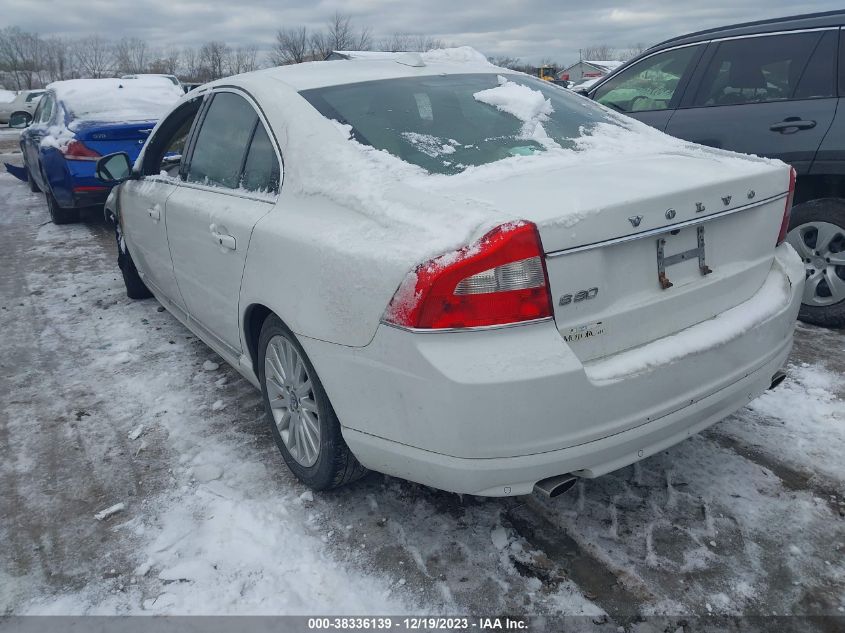 2013 VOLVO S80 3.2/3.2 PLATINUM/3.2 PREMIER PLUS YV1952AS1D1169622