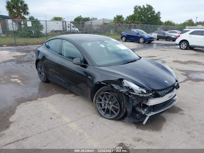 2023 TESLA MODEL 3 REAR-WHEEL DRIVE - 5YJ3E1EA9PF434810