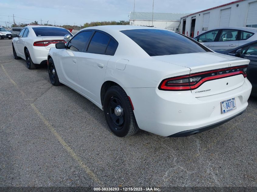 2017 DODGE CHARGER POLICE RWD - 2C3CDXAG9HH638524