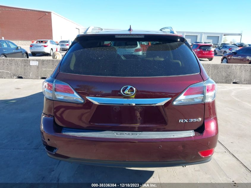 2014 LEXUS RX 350 - 2T2ZK1BA8EC134986