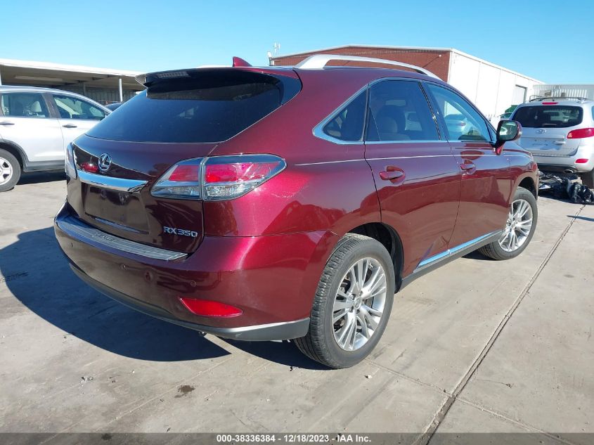 2014 LEXUS RX 350 - 2T2ZK1BA8EC134986