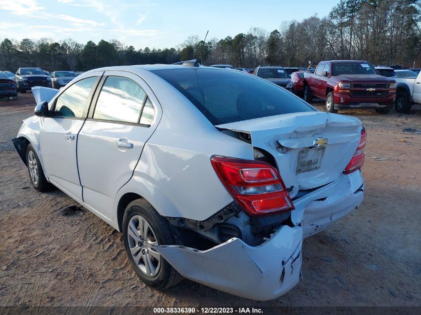 2018 CHEVROLET SONIC LS MANUAL - 1G1JA5SH4J4103457