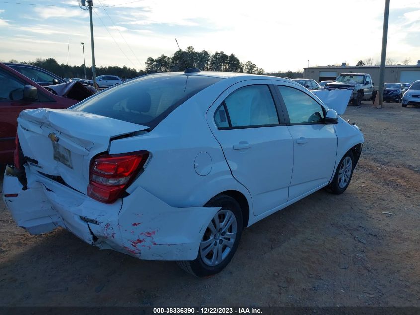 2018 CHEVROLET SONIC LS MANUAL - 1G1JA5SH4J4103457